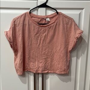 Women's Pink Crop Top